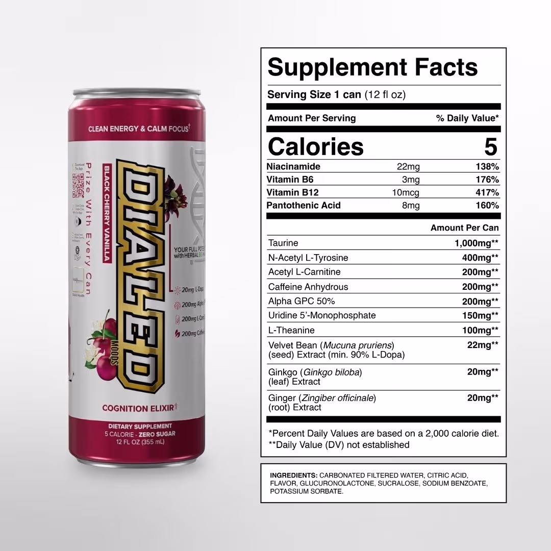 Dialed Moods Energy Drink — image 4