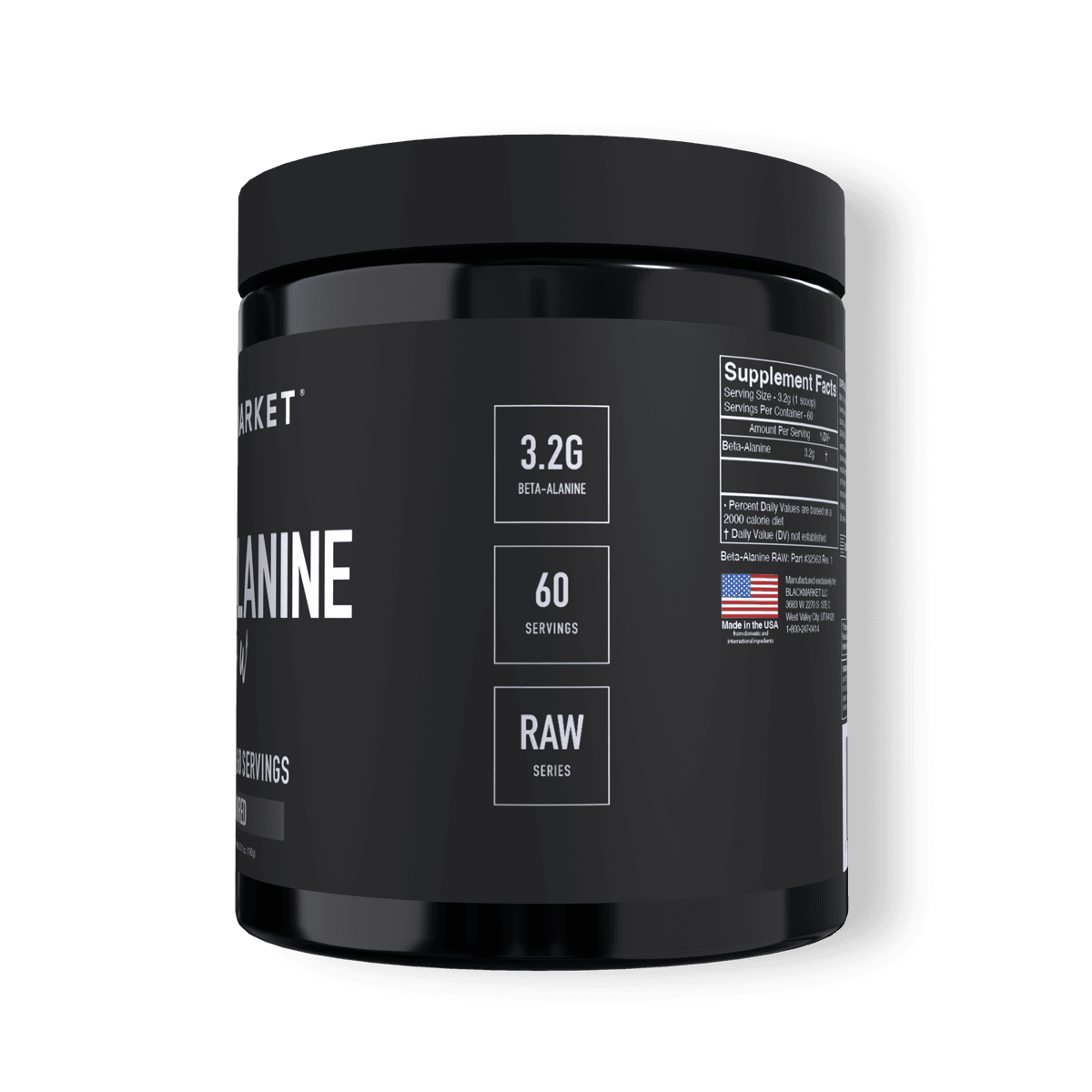 Black Market Labs Beta Alanine Raw — image 2