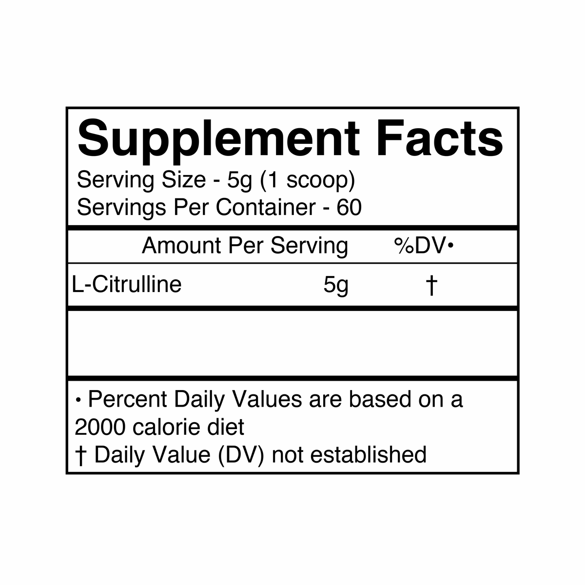Black Market Labs L-Citrulline Raw — image 4