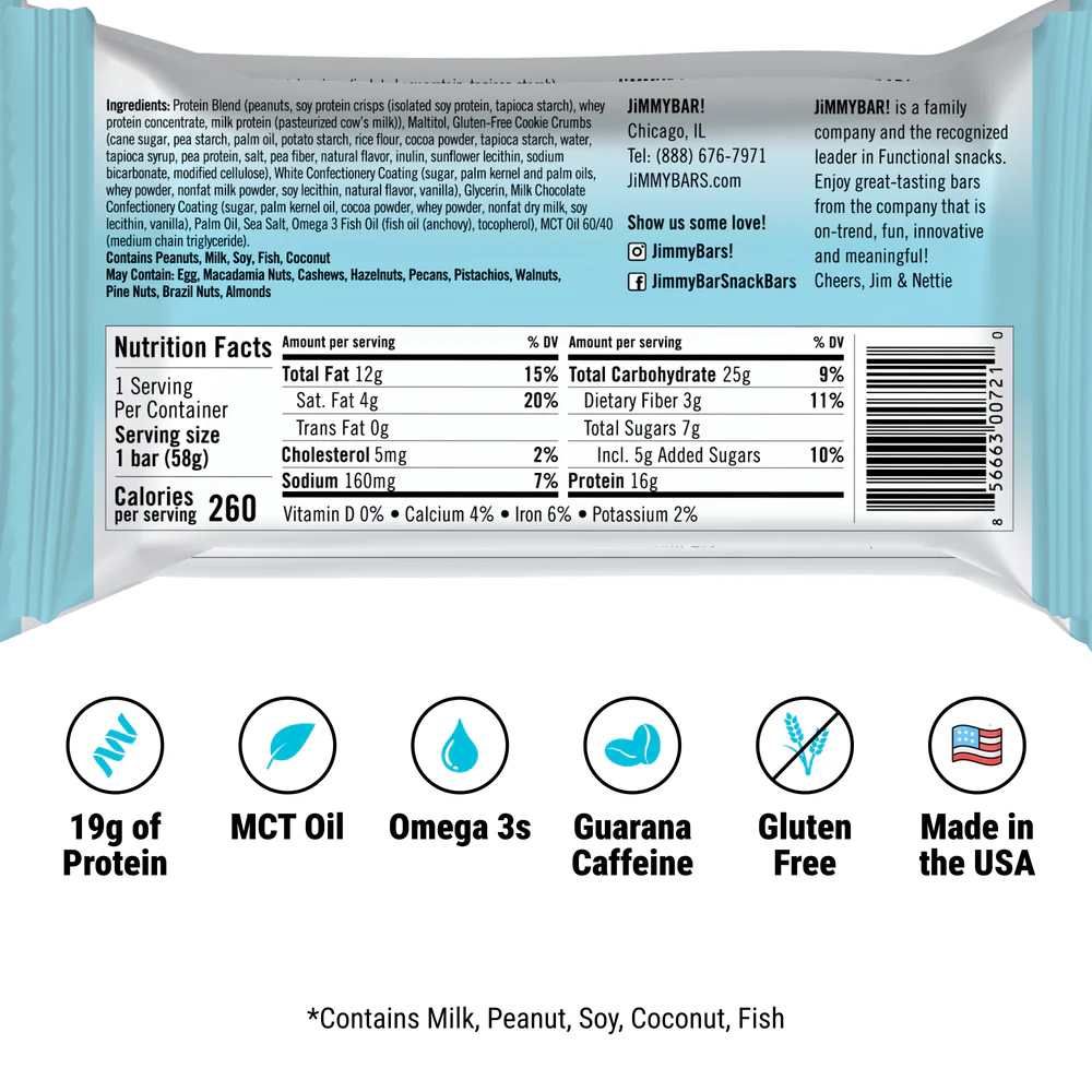 Jimmybar! Immune Protein Bar — image 3