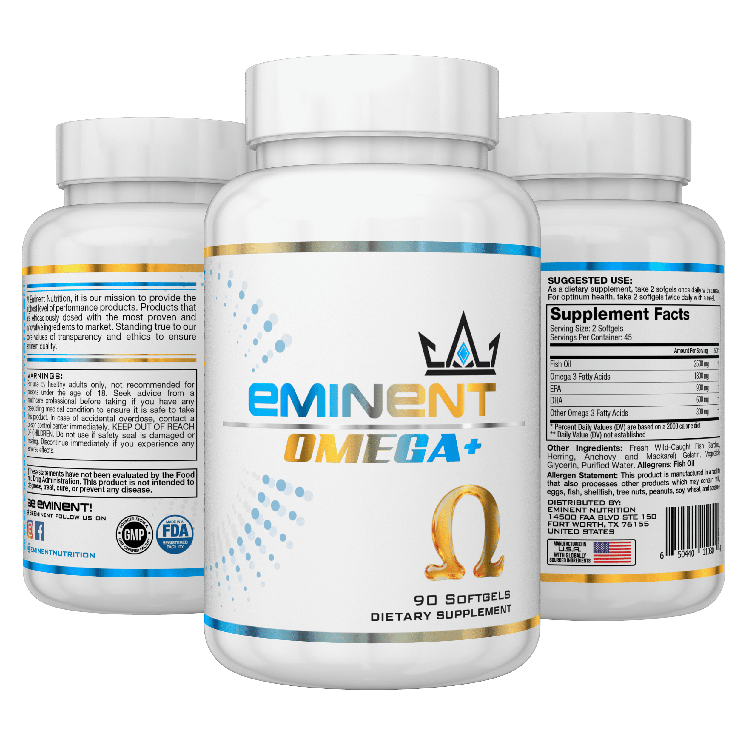 Eminent Nutrition Omega + — image 2