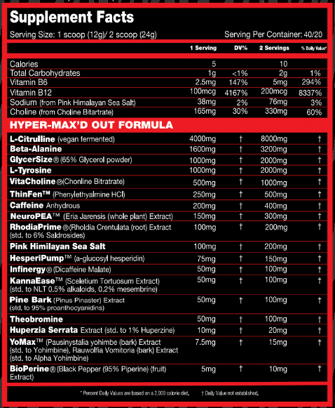Performax Labs Hypermax'D Out — image 2
