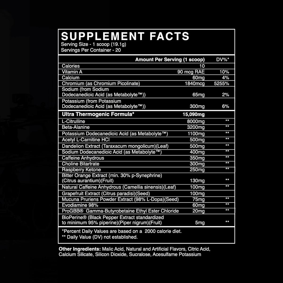 Black Market Labs X Anabolic Scorch — image 4