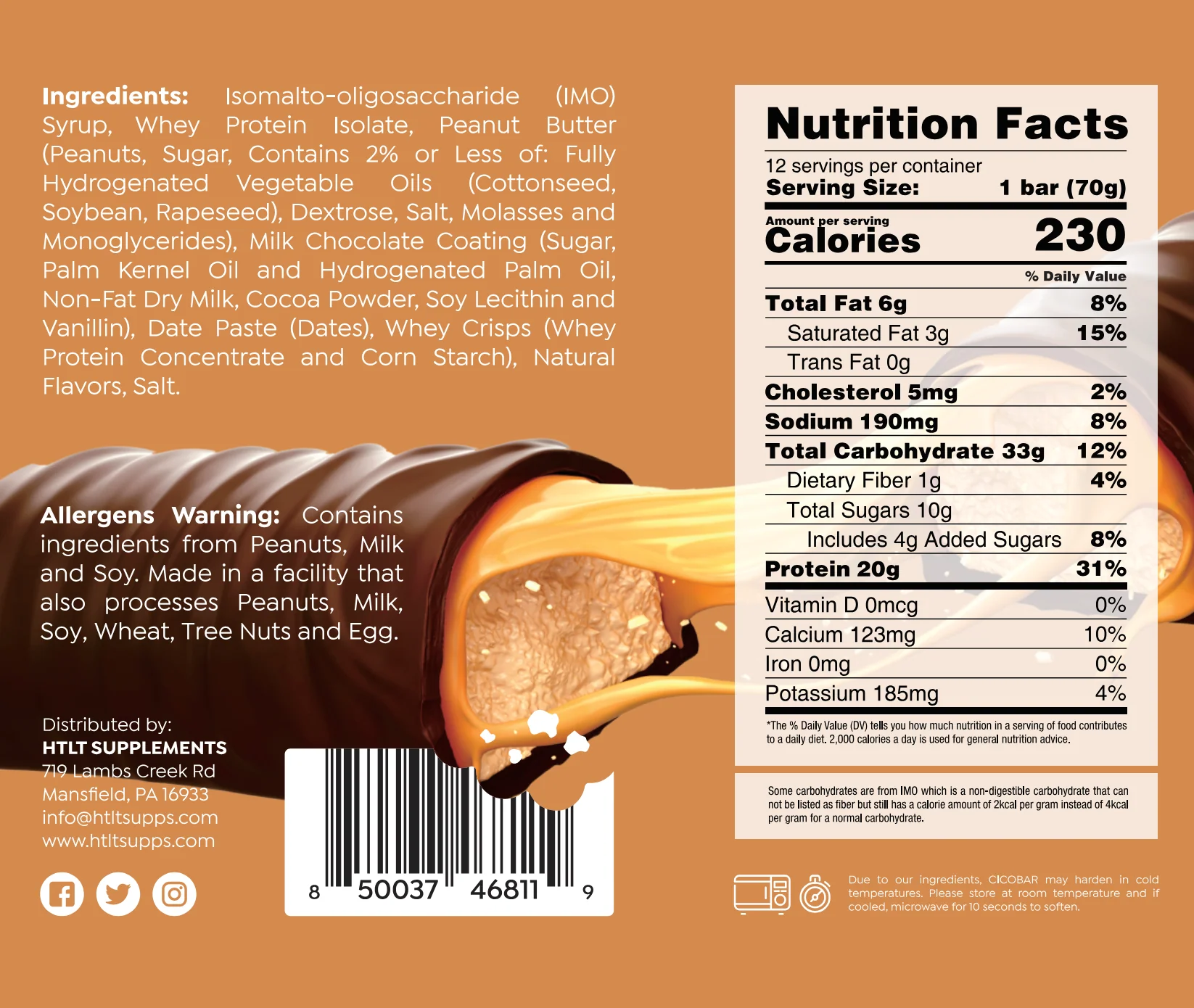 HTLT Cico Protien Bars — image 2
