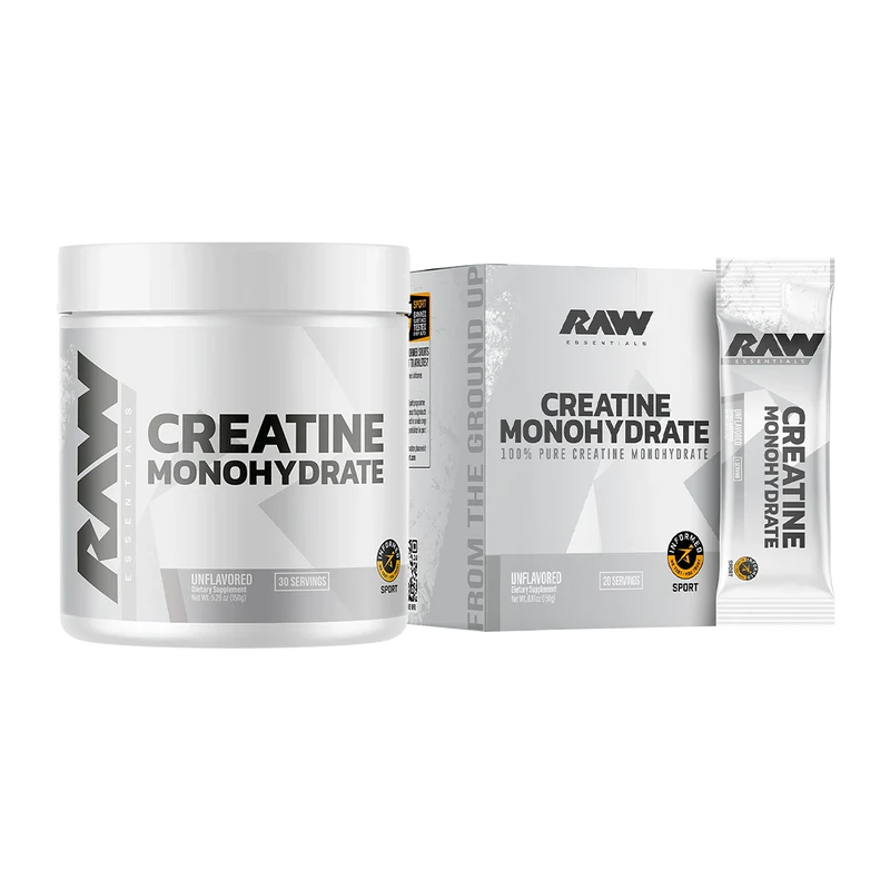 Raw Creatine Stickpack Box