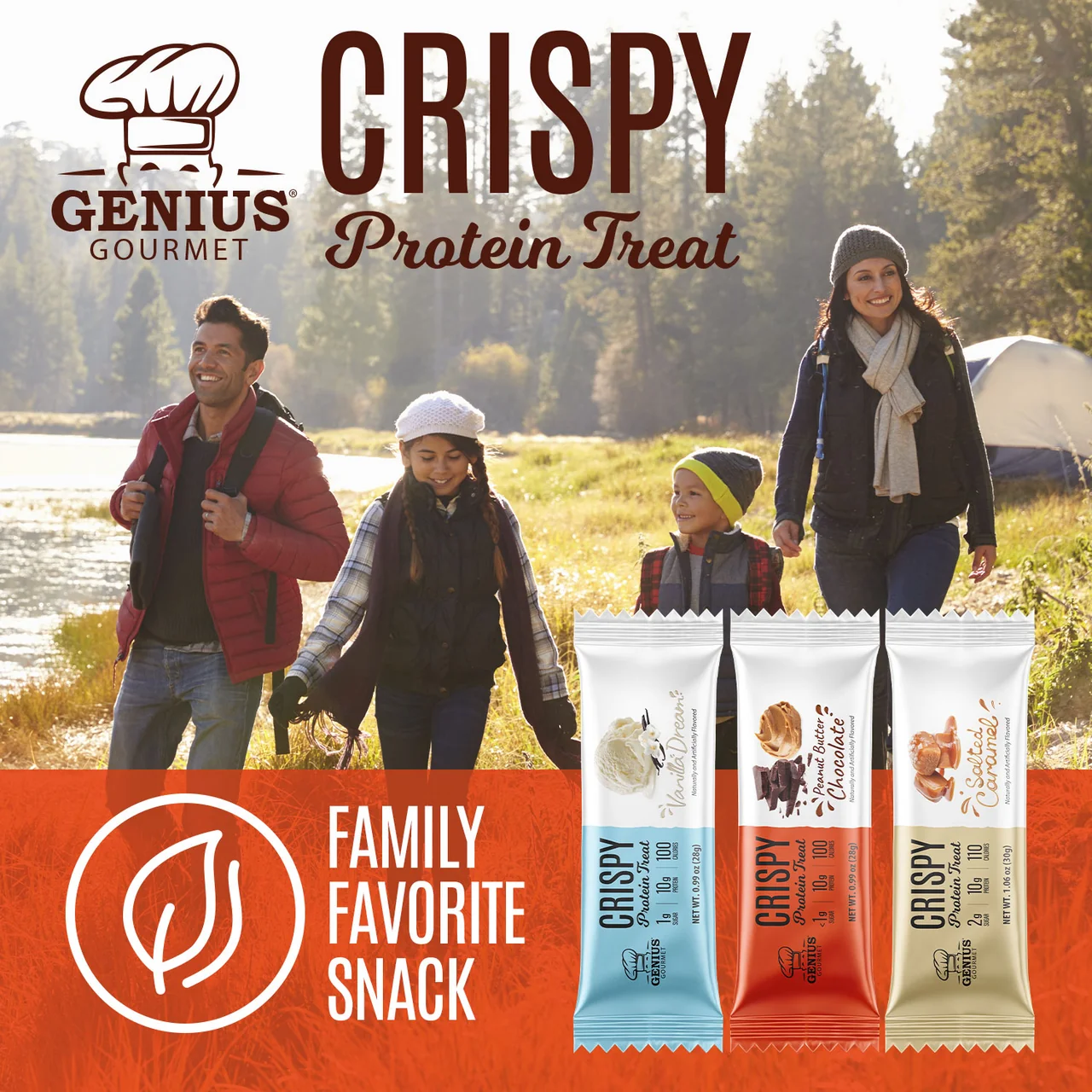 Genius Gourmet Crispy Protein Treat — image 2
