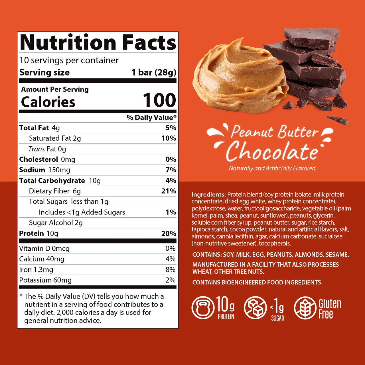 Genius Gourmet Crispy Protein Treat — image 3
