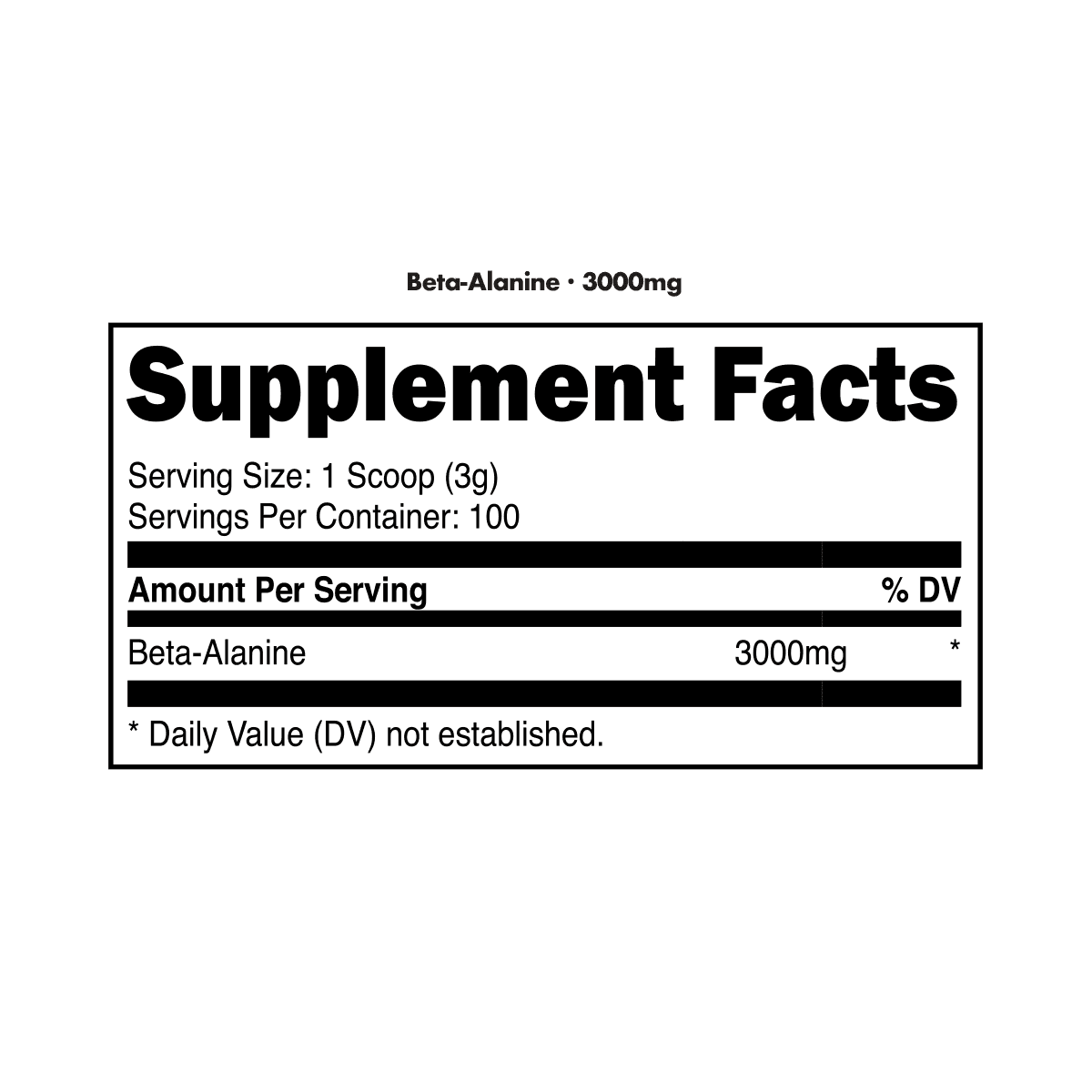 Bucked Up Beta Alanine — image 2