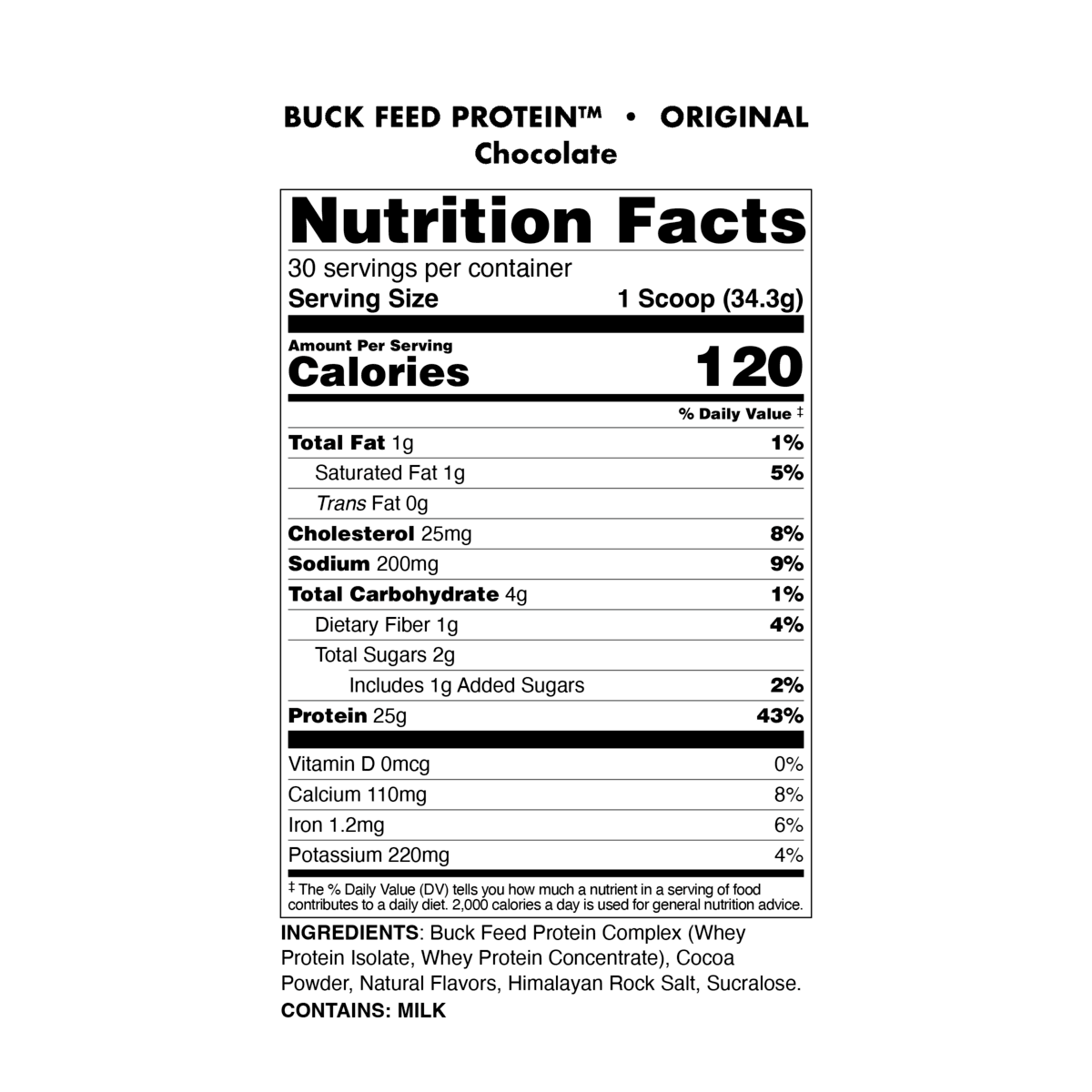 Bucked Up Buck Feed Protein — image 2