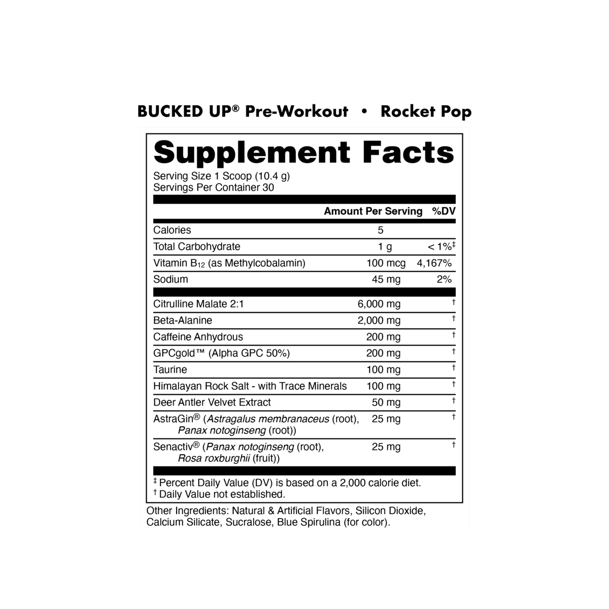 Bucked Up Preworkout — image 2