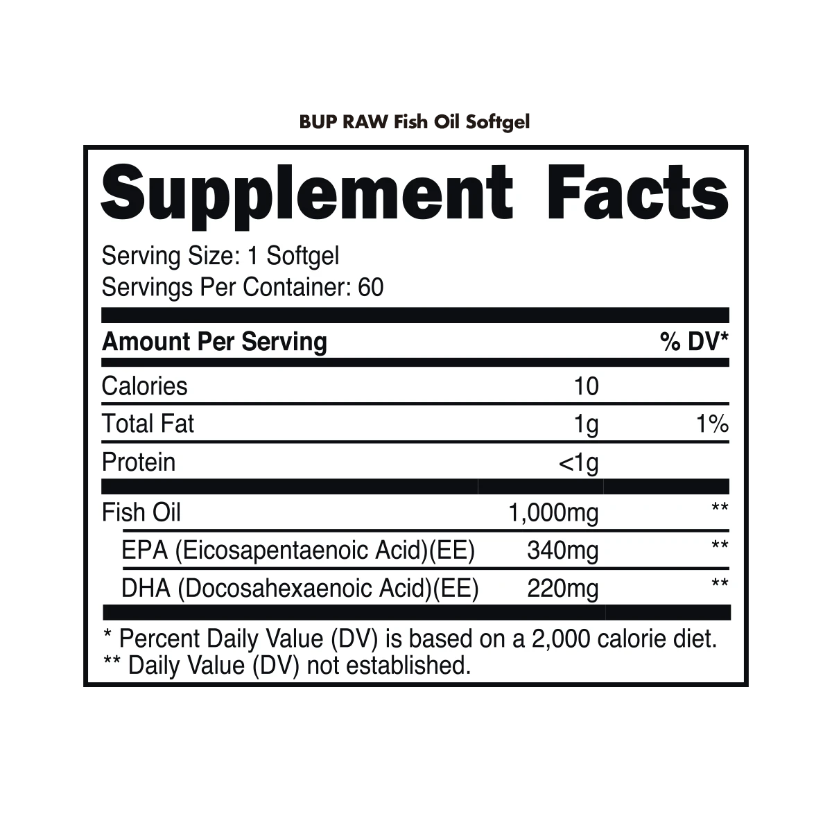 Bucked Up Fish Oil — image 4