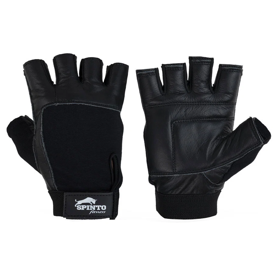 Spinto Leather Workout Gloves