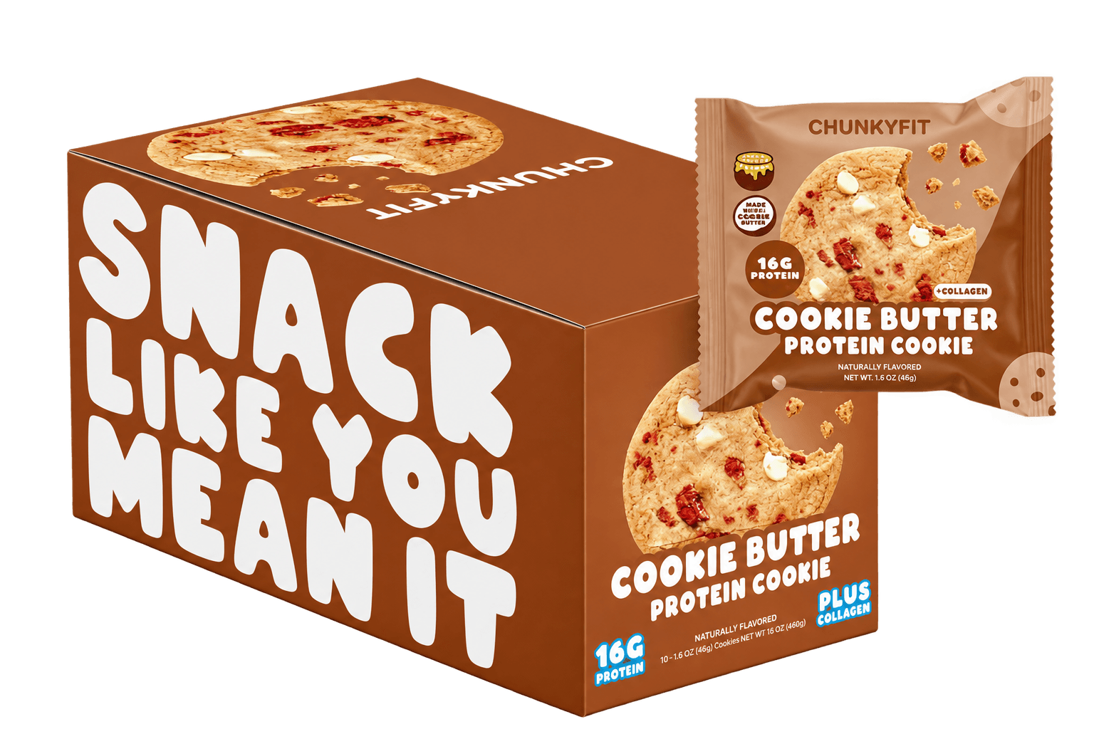 ChunkyFit Protein Cookies