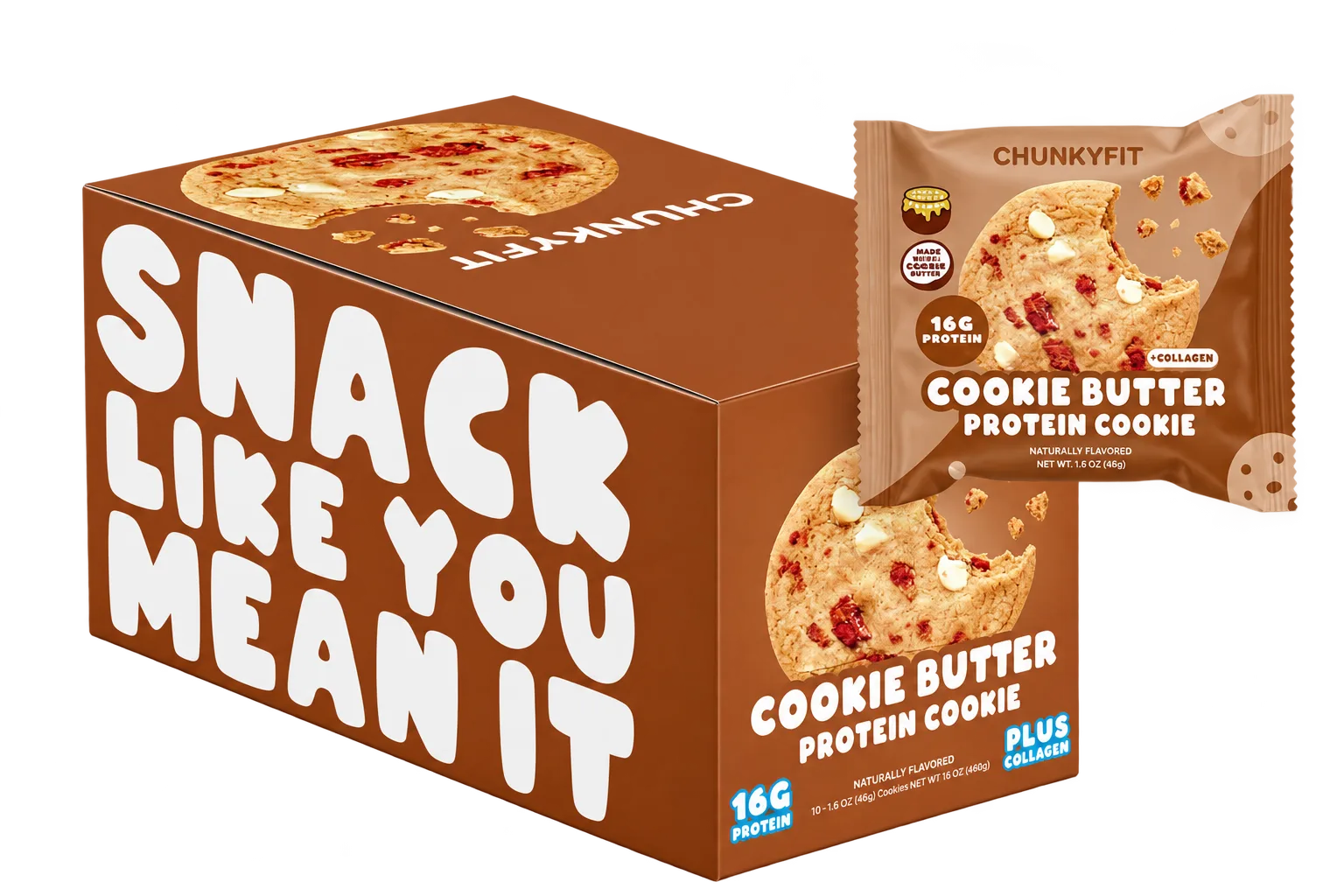 ChunkyFit Protein Cookies