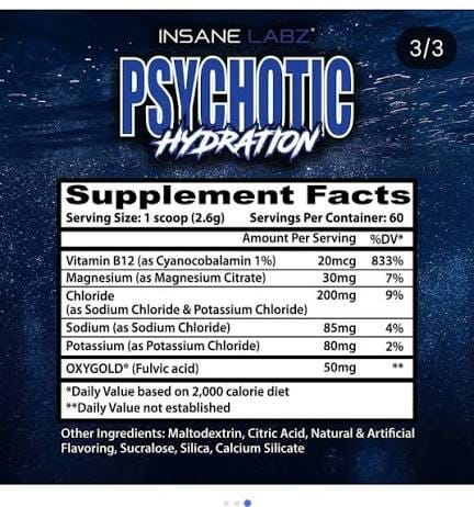 Insane Labz Psychotic Hydration — image 2
