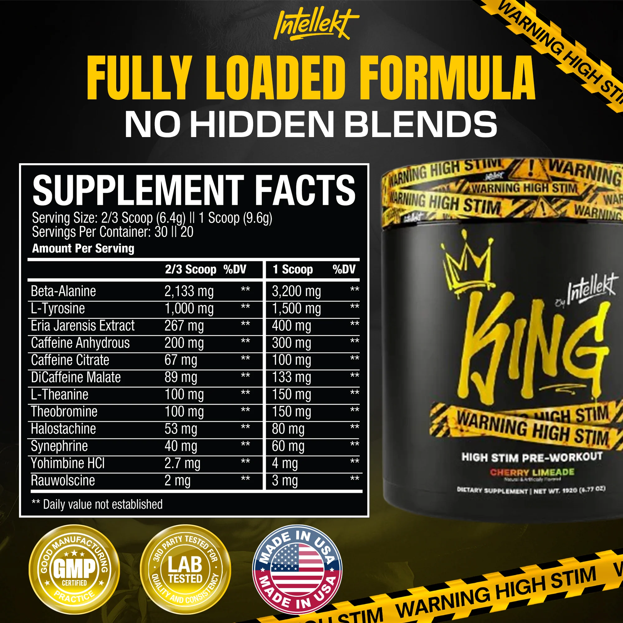 Intellekt King Pre-Workout — image 2