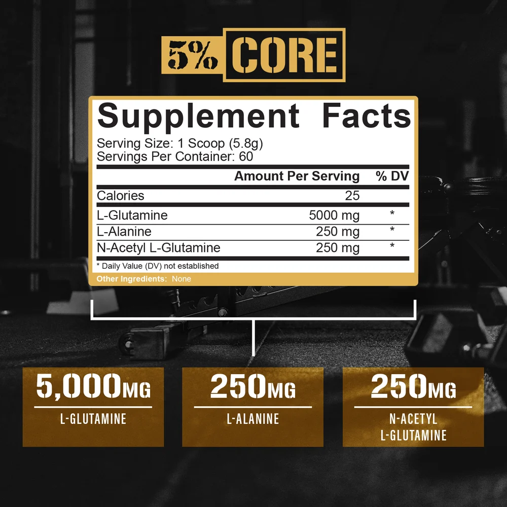 5% Core L-Glutamine — image 2