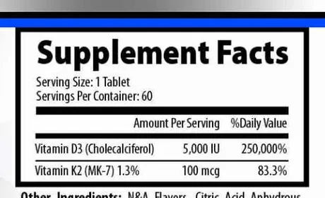 Real Formulas Vitamin D3/K2 — image 2