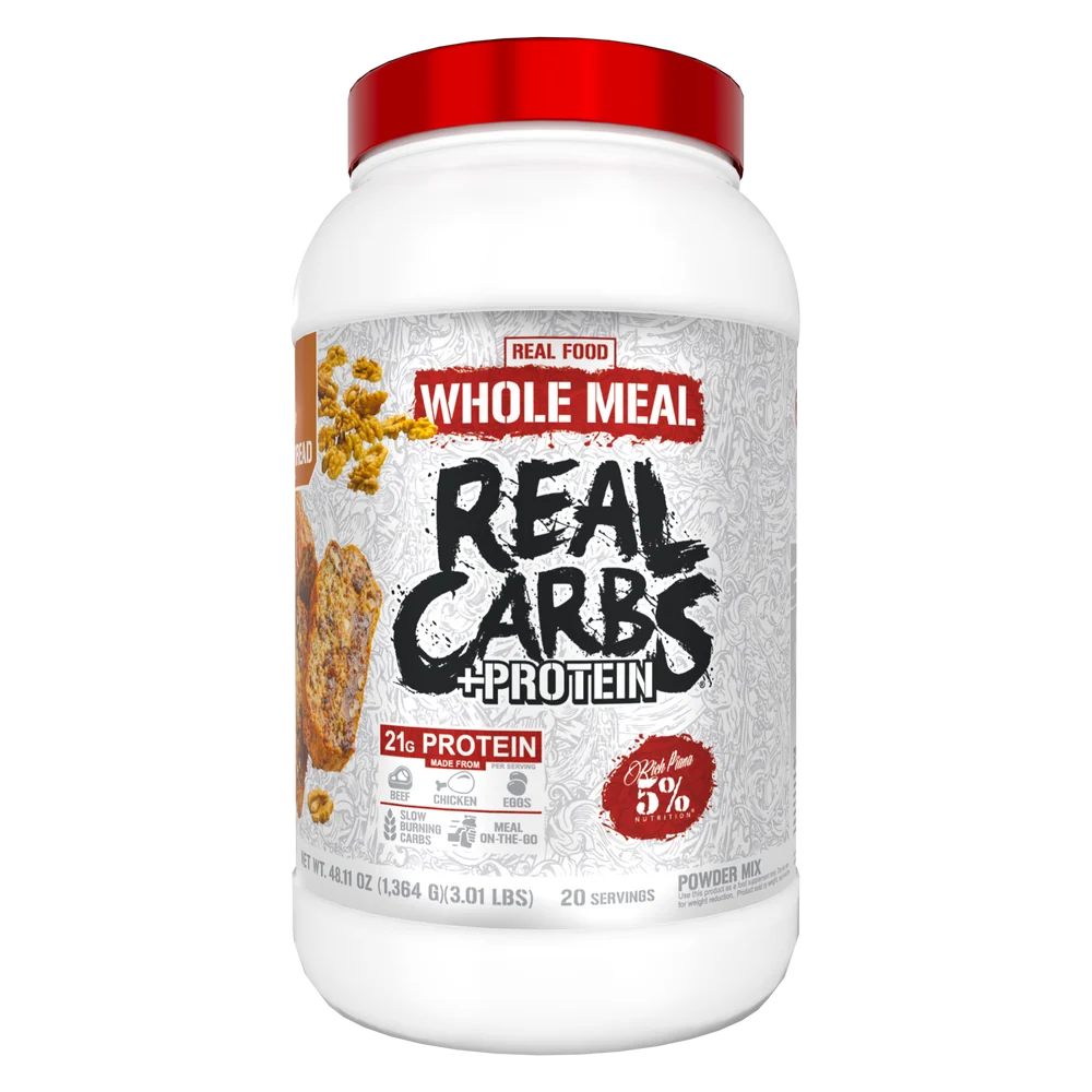 5% Real Carbs + Protein